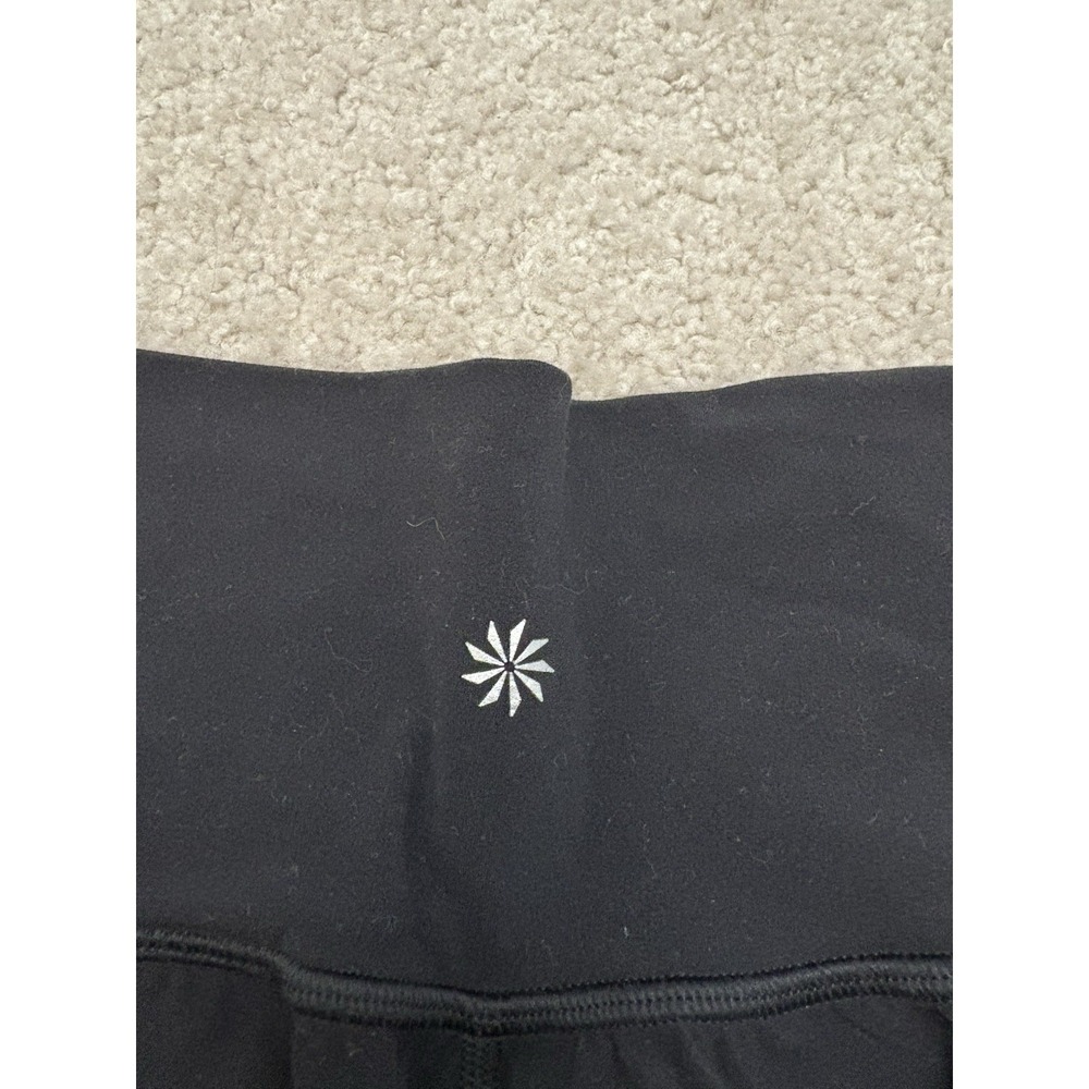 Women's Athleta Salutation Black Joggers Yoga Workout Size XXS - Picture 2 of 5